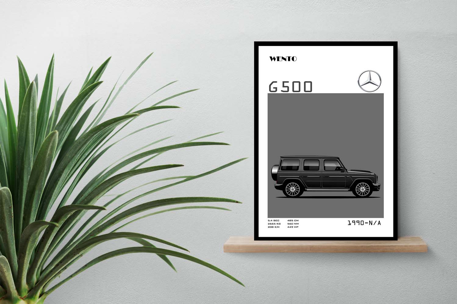 تابلو مشخصات مرسدس بنز جی کلاس|MERCEDES BENZ G CLASS - Image 2