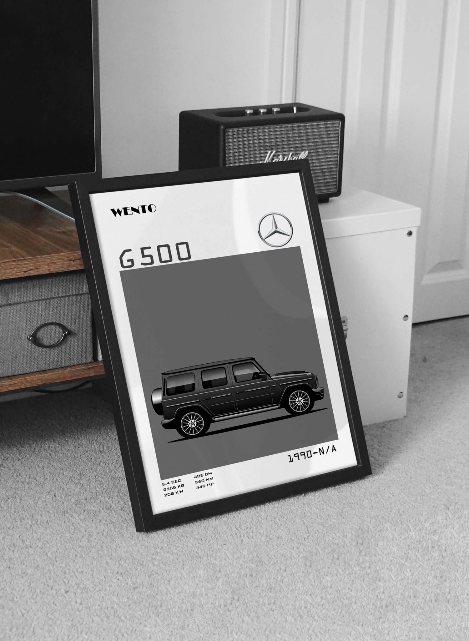تابلو مشخصات مرسدس بنز جی کلاس|MERCEDES BENZ G CLASS - Image 3