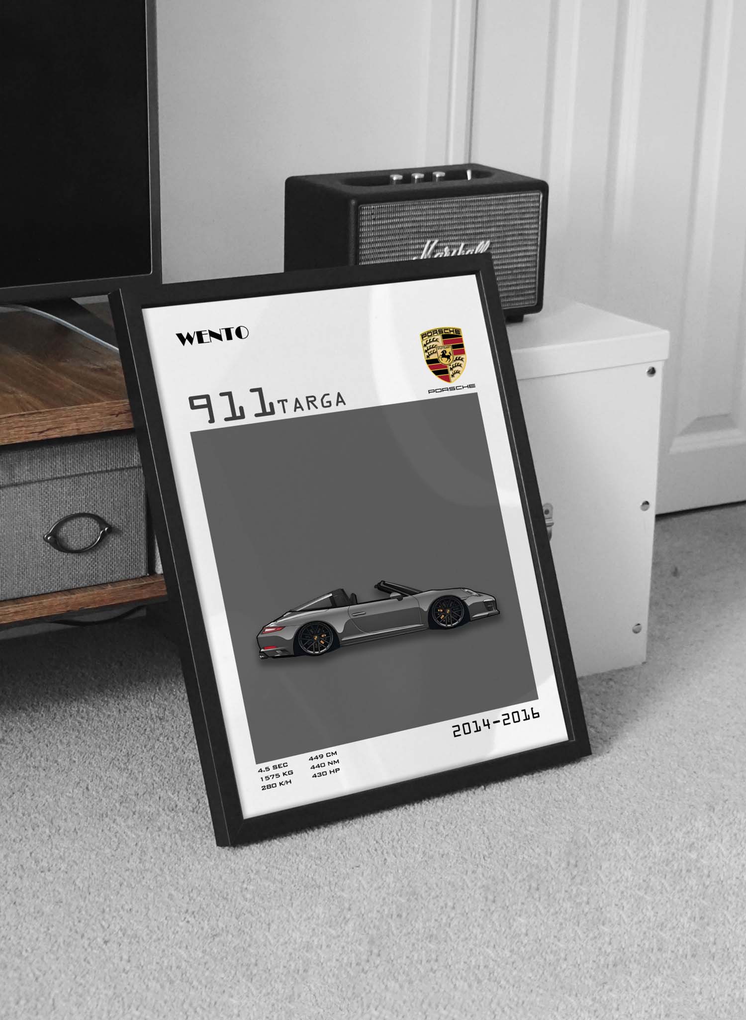 تابلو مشخصات ماشینی فراری اس اف۹۰|FERRARI SF90 - Image 2