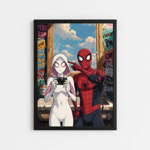 تابلو اسپایدر من و اسپایدر وومن|Spider man & Spider Woman(196)