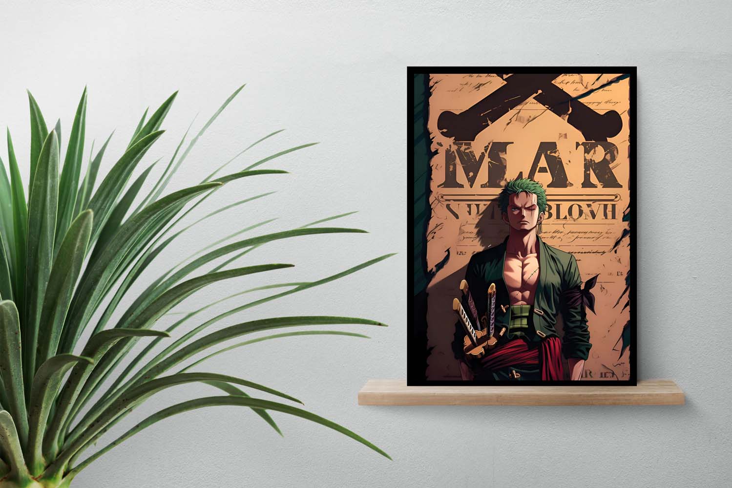 تابلو چهره رورونوآ زورو|Roronoa Zoro(202) - Image 2