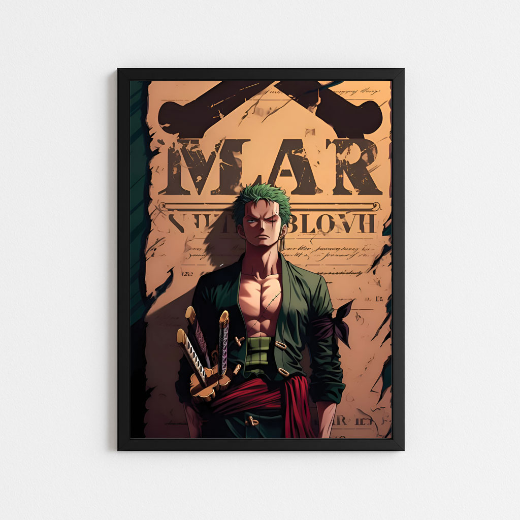تابلو چهره رورونوآ زورو|Roronoa Zoro(202)
