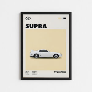 تابلو ماشینی مشخصات تویوتا سوپرا TOYOTA SUPRA