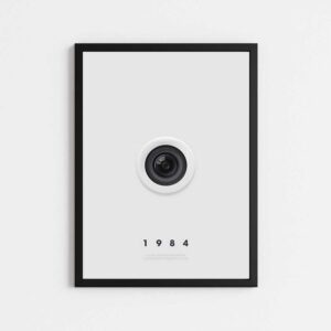 تابلو مینیمال طرح فیلم1984