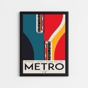 تابلو مدرن طرح مترو | METRO