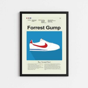 تابلو مینیمال طرح فیلم فورست گامپ | FORREST GUMP