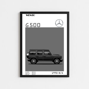 تابلو مشخصات مرسدس بنز جی کلاس|MERCEDES BENZ G CLASS