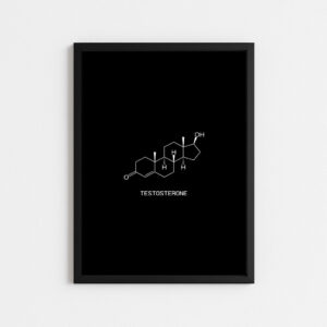 تابلو مینیمال تستسترون,TESTOSTERONE