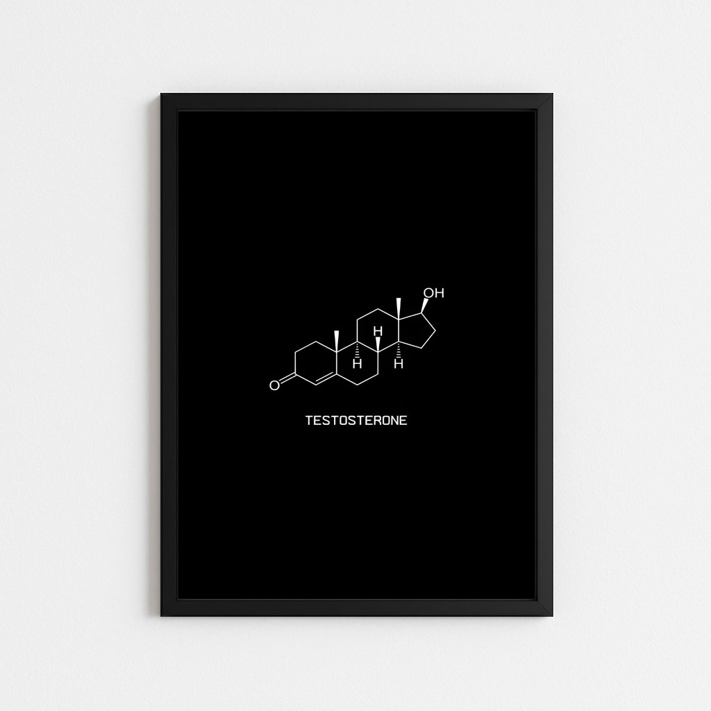 تابلو مینیمال تستسترون,TESTOSTERONE
