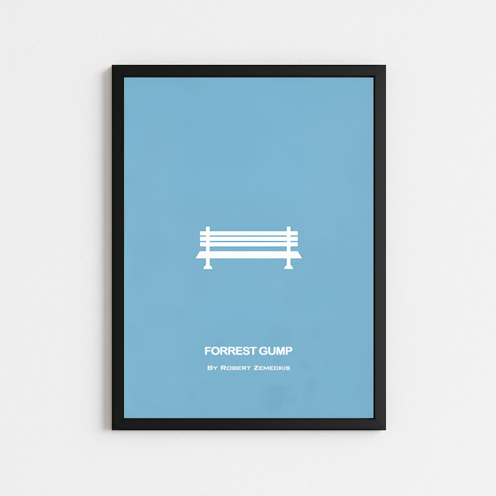 تابلو مینیمال طرح فیلم FORREST GUMP