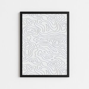 تابلو مینیمال طرح LINE ART