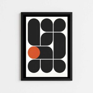تابلو مینیمال باو هاوس Bauhaus