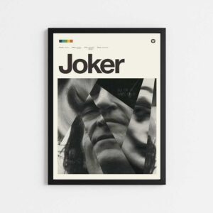 تابلو مینیمال طرح فیلم JOKER