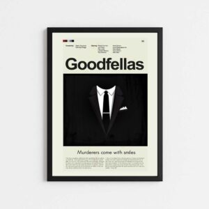 تابلو مینیمال طرح  فیلم GOODFELLAS
