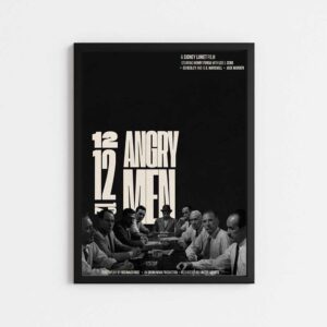 تابلو مینیمال طرح  فیلم 12 ANGRY MEN
