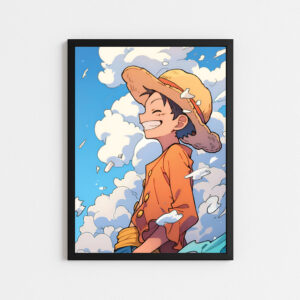 تابلو چهره مانکی لافی| Monkey D Luffy (205)