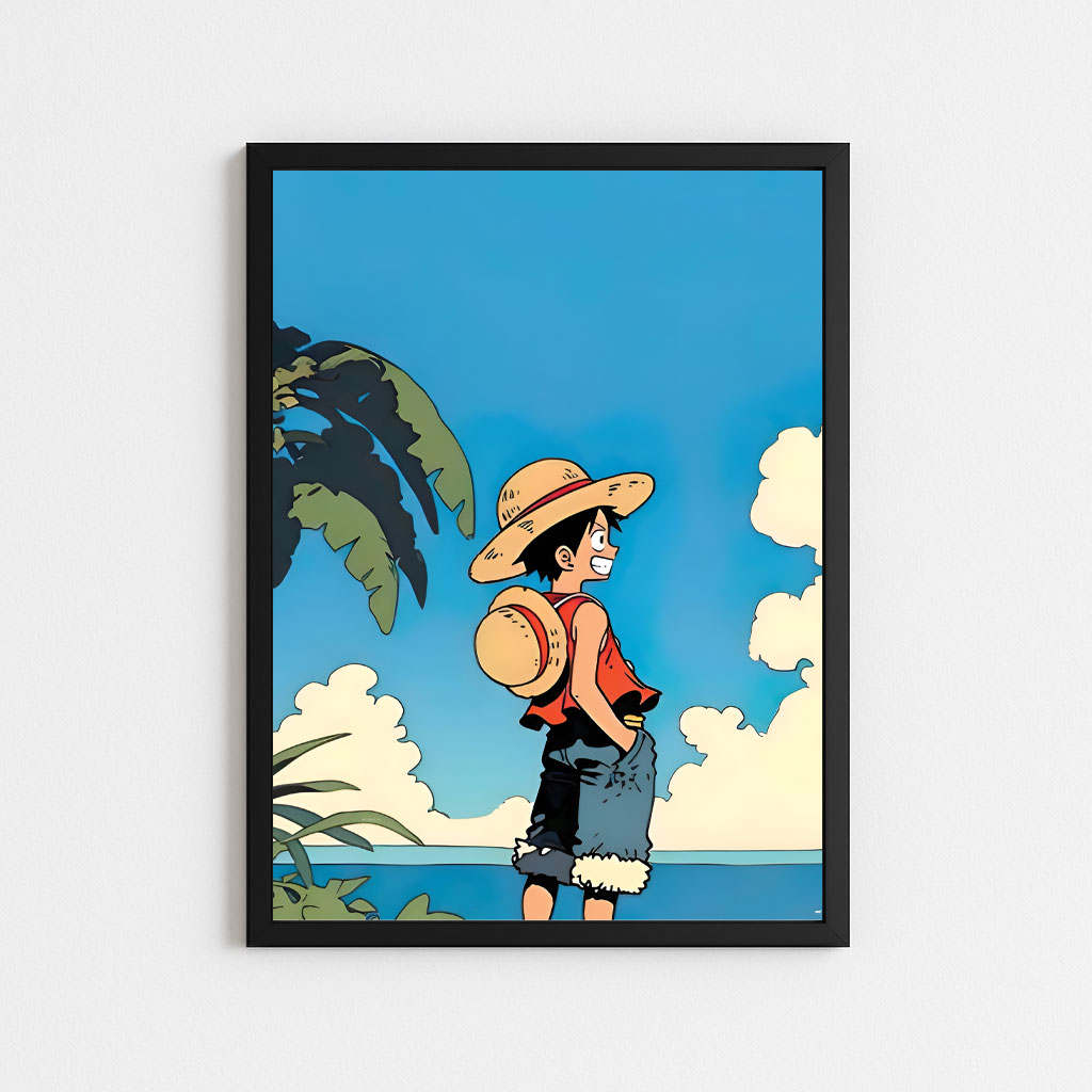تابلو چهره مانکی لافی| Monkey D Luffy(210)