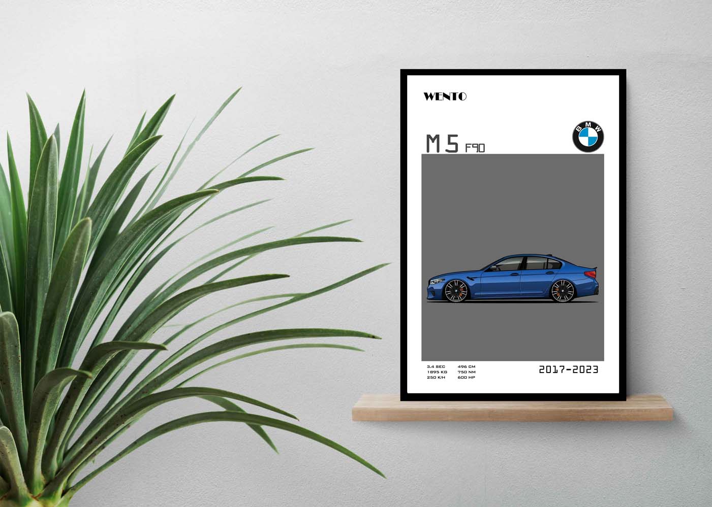 تابلوماشینی بی ام و سری ۵|BMW M5 - Image 2