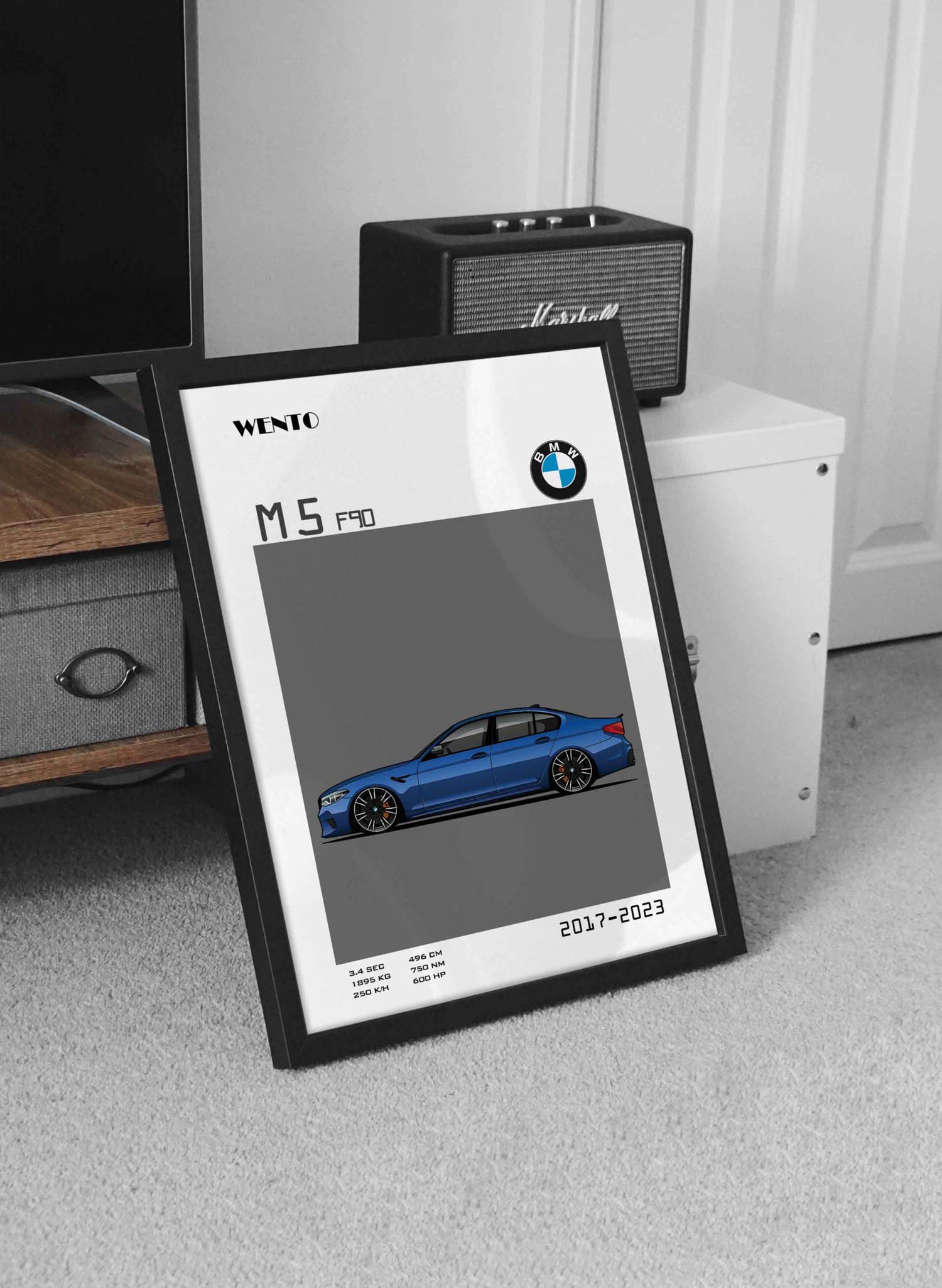 تابلوماشینی بی ام و سری ۵|BMW M5 - Image 3