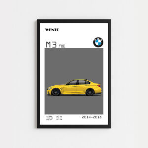 تابلو ماشینی بی ام و سری 3|BMW M3