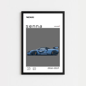 تابلو ماشینی مکلارن سنا|MCLAREN SENNA