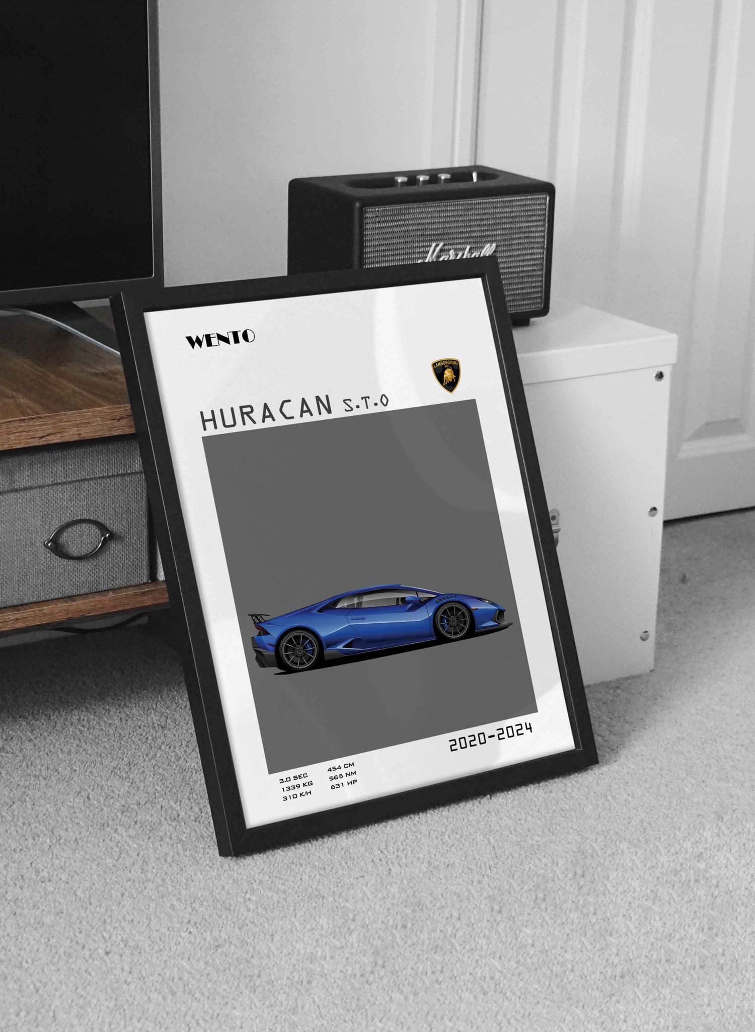 تابلو ماشینی لامبورگینی هوراکان اس تی او| LAMBORGHINI HURACAN STO - Image 3