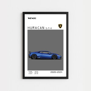 تابلو ماشینی لامبورگینی هوراکان اس تی او| LAMBORGHINI HURACAN STO