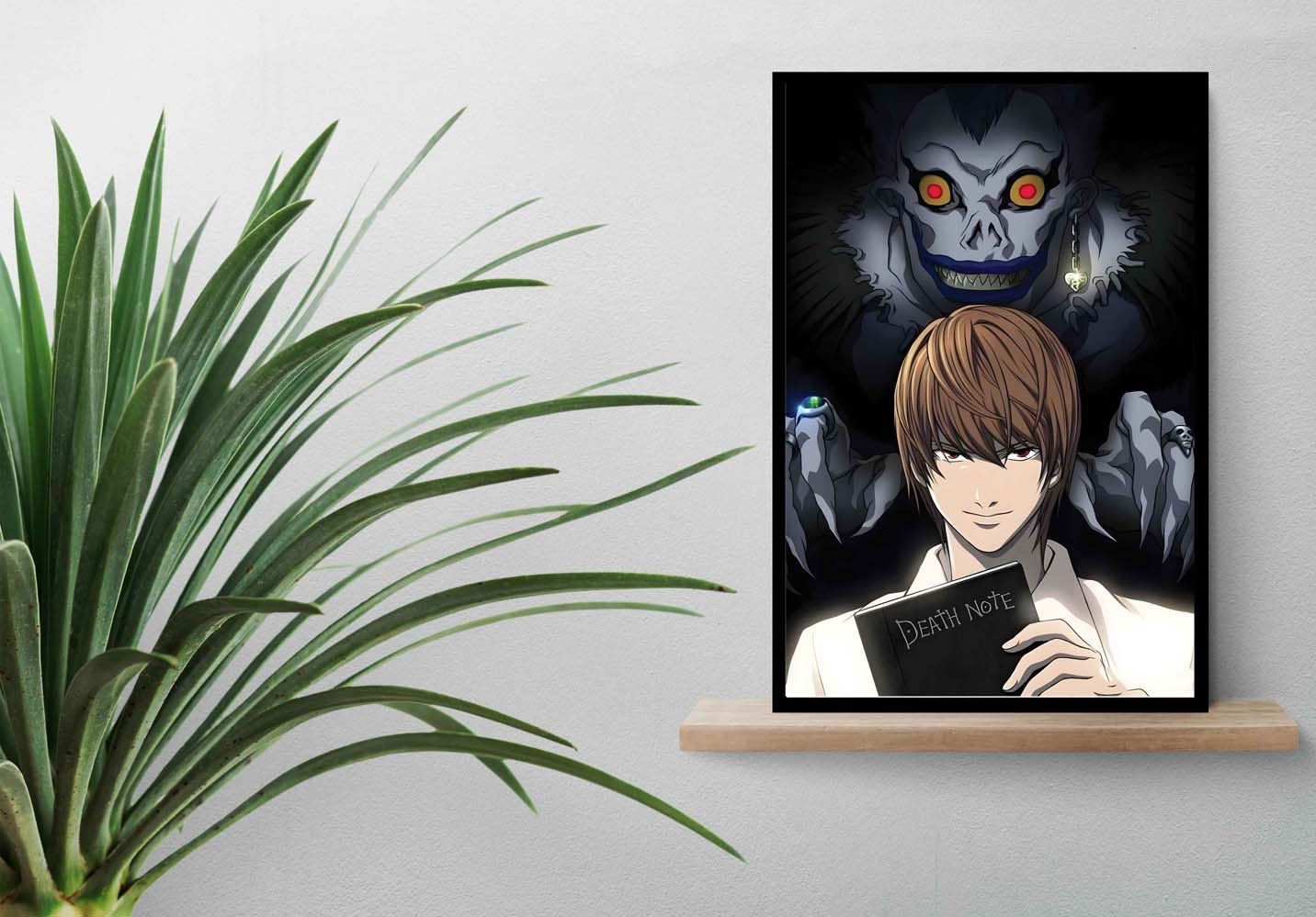 تابلو چهره لایت یاگامی و ریوک|Light Yagami&Ryuk(234) - Image 2
