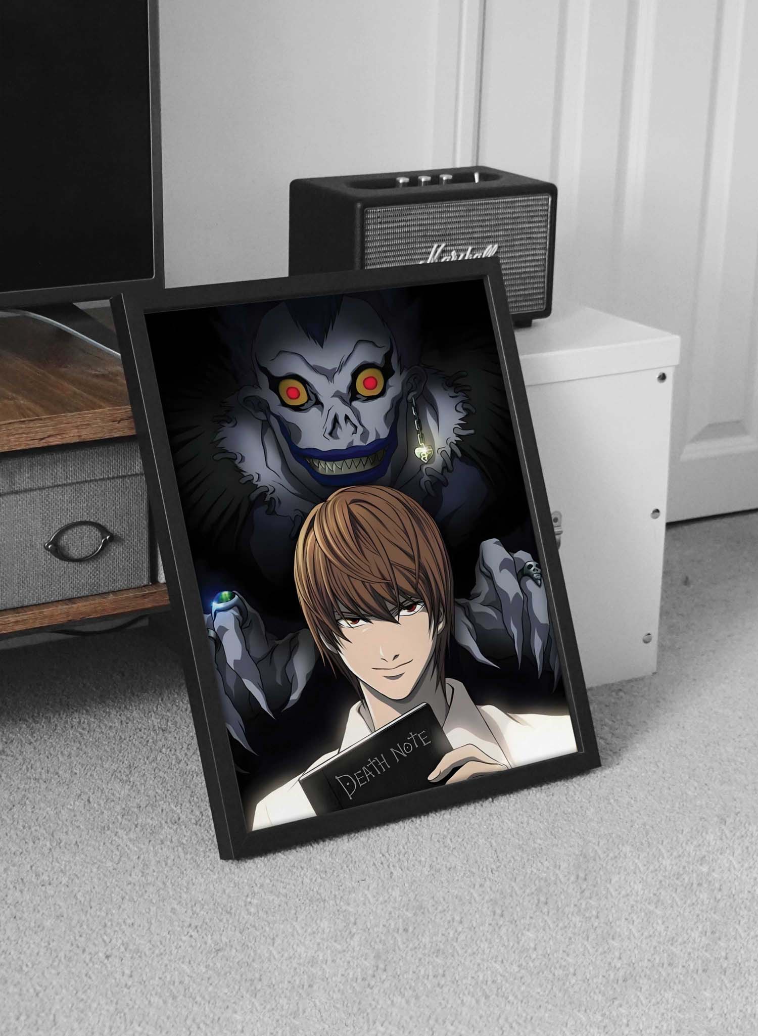 تابلو چهره لایت یاگامی و ریوک|Light Yagami&Ryuk(234) - Image 3