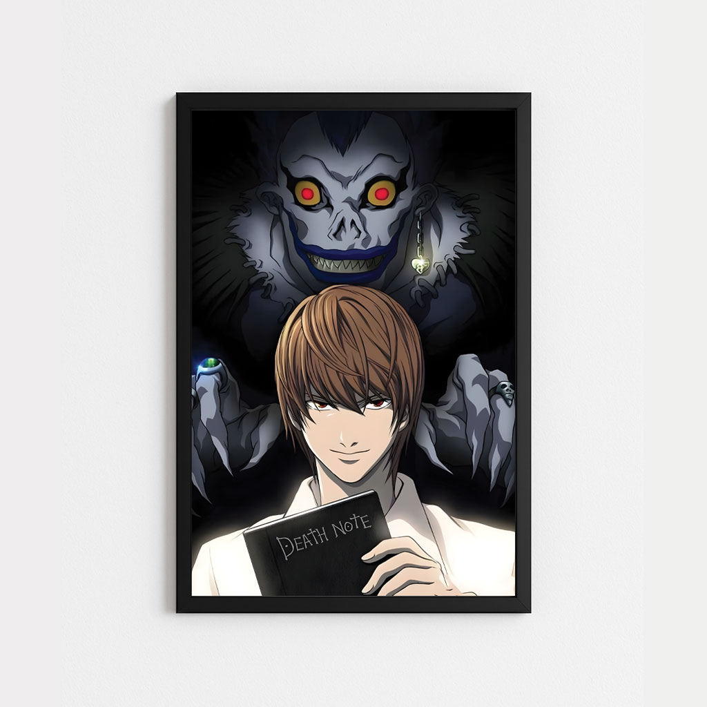 تابلو چهره لایت یاگامی و ریوک|Light Yagami&Ryuk(234)