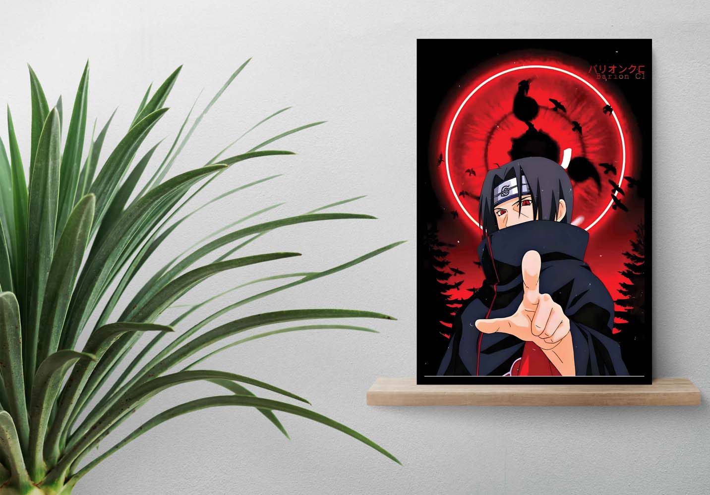 تابلو چهره ایتاچی یوچیها|ITACHI UCHIHA(235) - Image 2