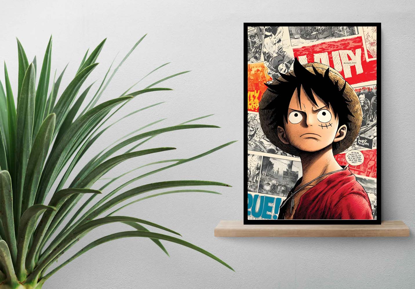 تابلو چهره مانکی لافی| Monkey D Luffy(237) - Image 2