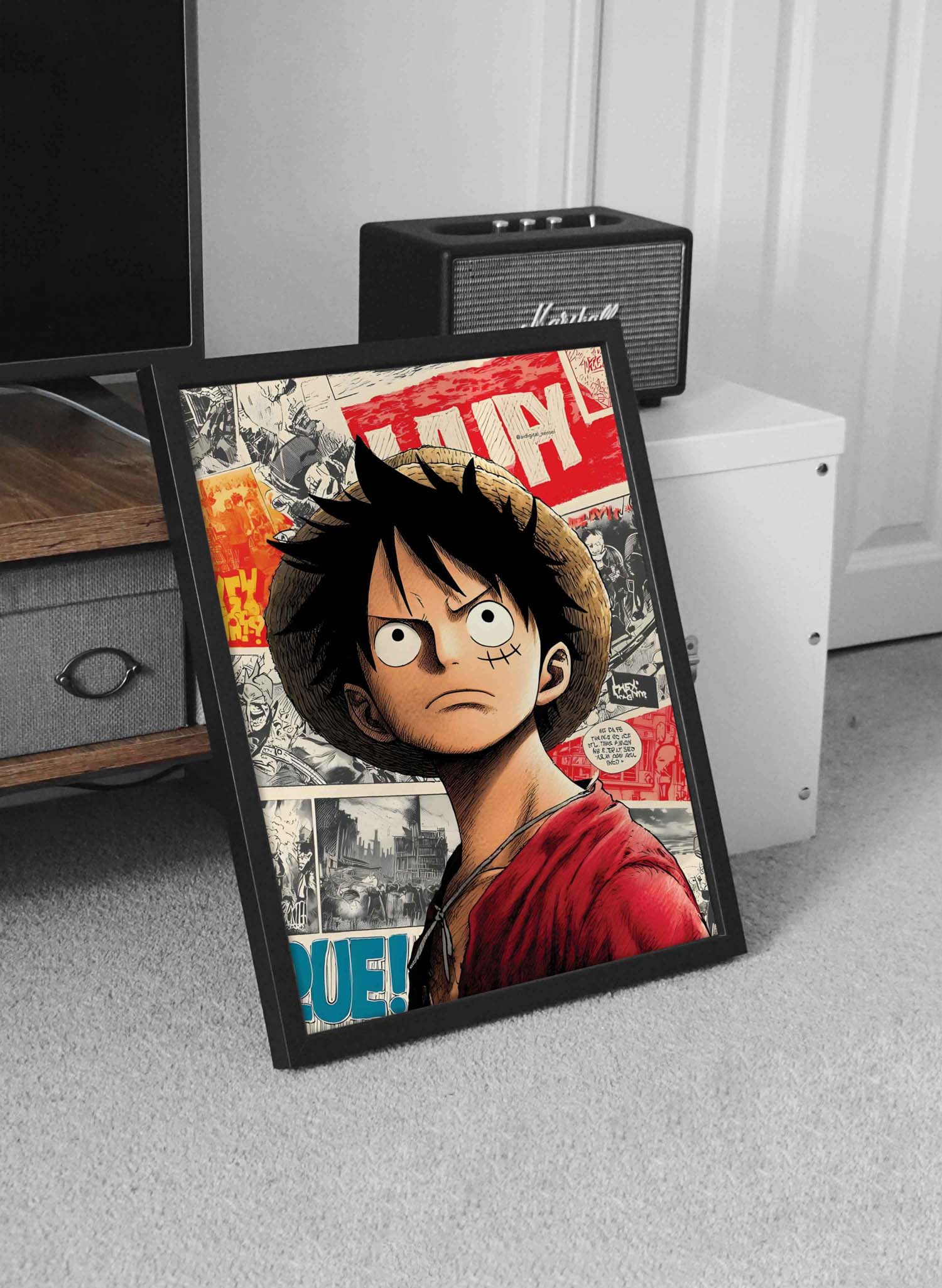 تابلو چهره مانکی لافی| Monkey D Luffy(237) - Image 3
