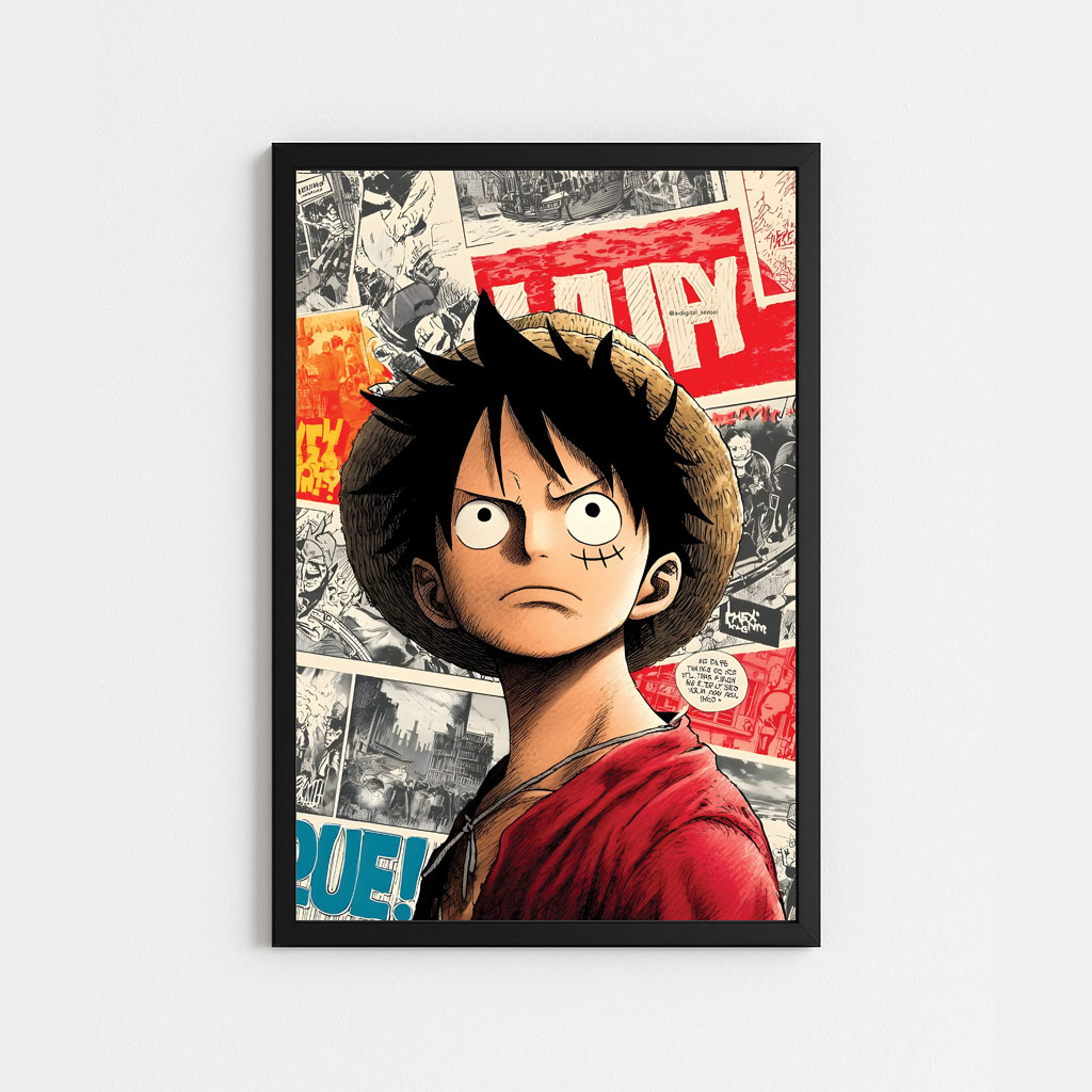 تابلو چهره مانکی لافی| Monkey D Luffy(237)