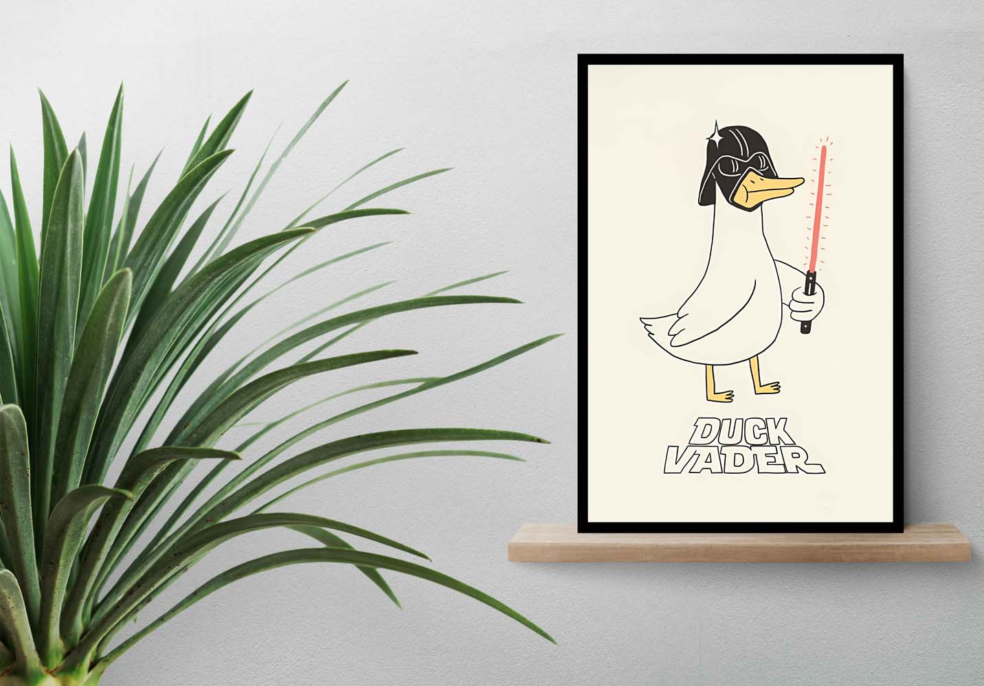 تابلو ویدر ارکی |Duck Vader کد(253) - Image 2