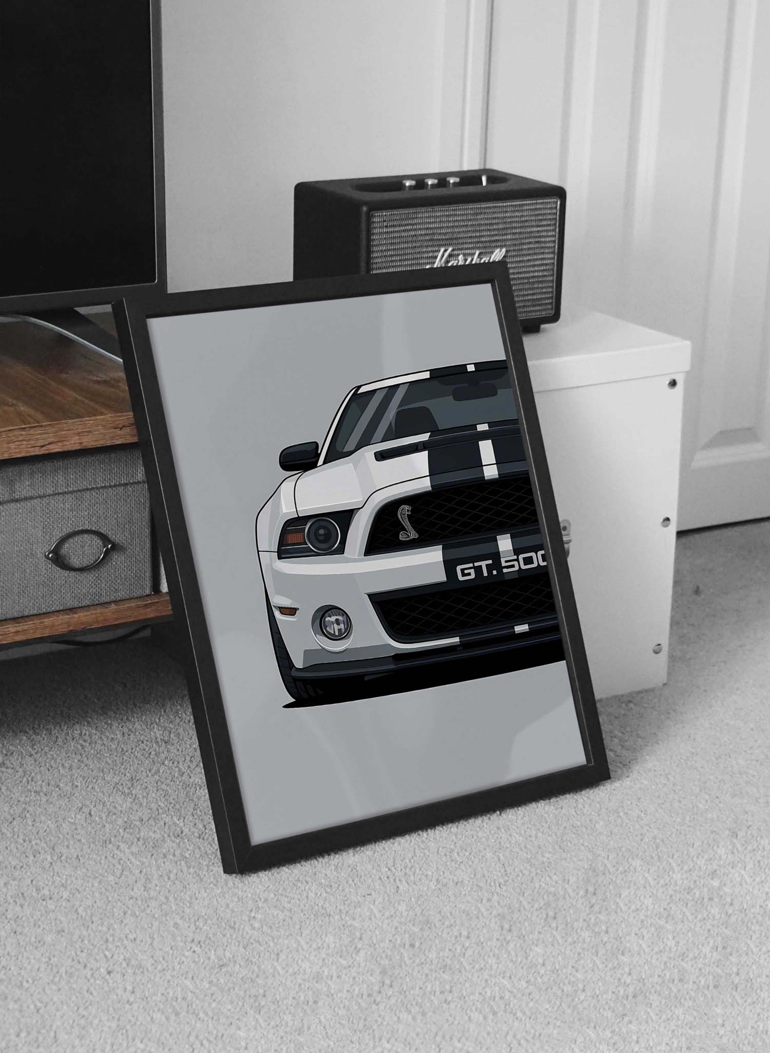 تابلو ماشینی شلبی موستانگ|Mustang_Selbyکد(280) - Image 3