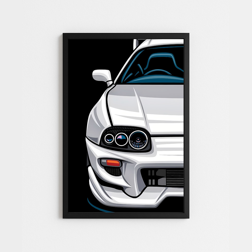 تابلو ماشینی تویوتا سوپرا|Toyota Supraکد(283)