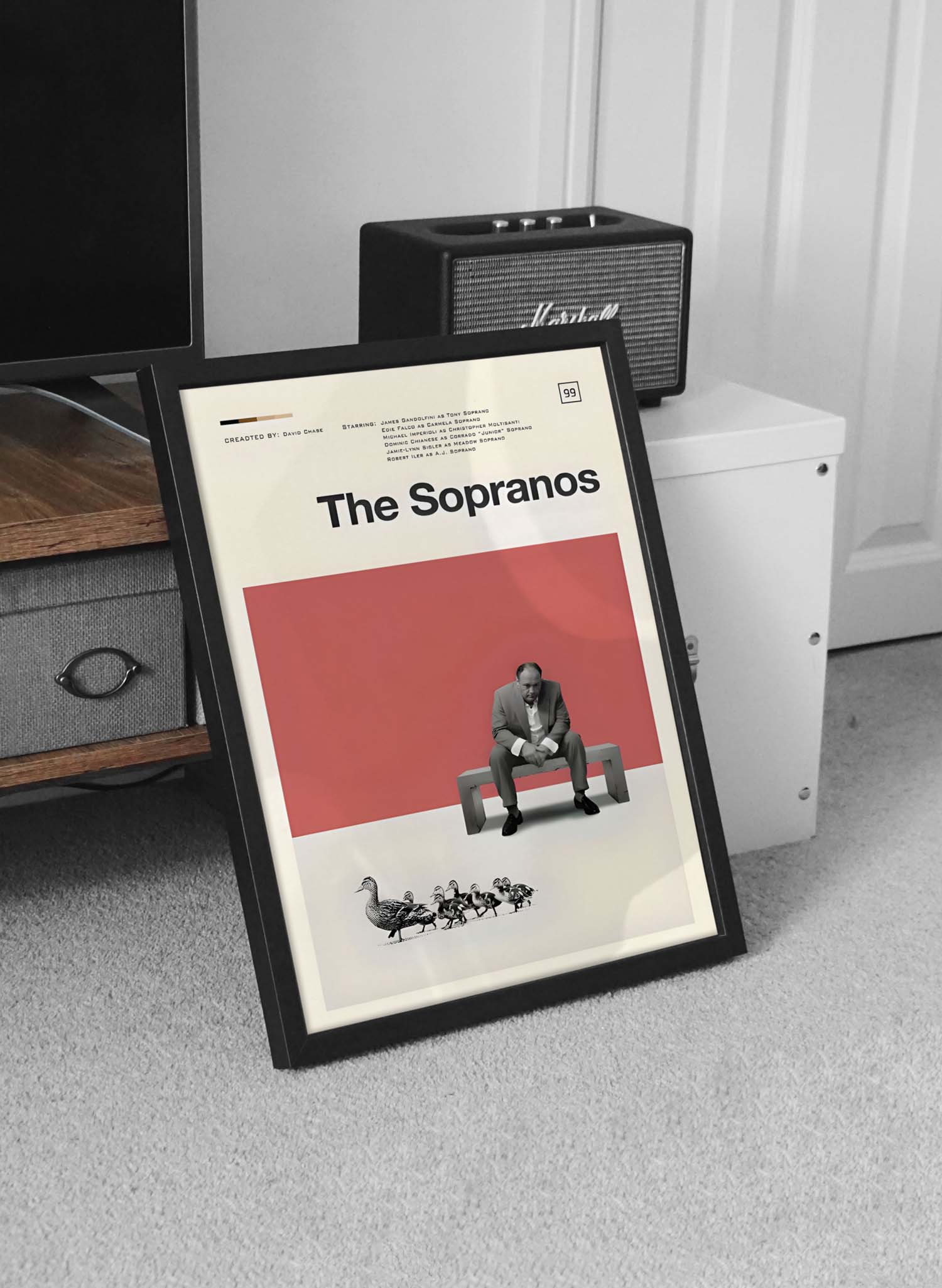 تابلو مینیمال سریال سوپرانوز Sopranos - Image 3